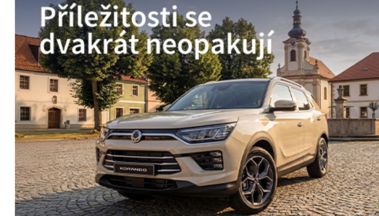 Příležitosti se dvakrát neopakují. Objevte KORANDO